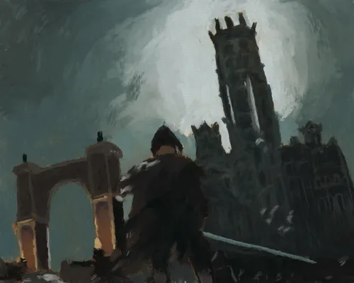 Drangleic castle from Dark Souls 2